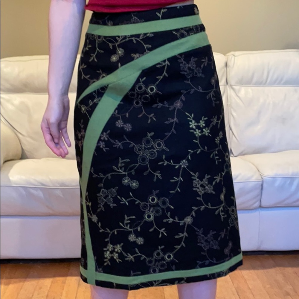 Etcetera (Carlisle) embroidered skirt - Picture 1 of 6